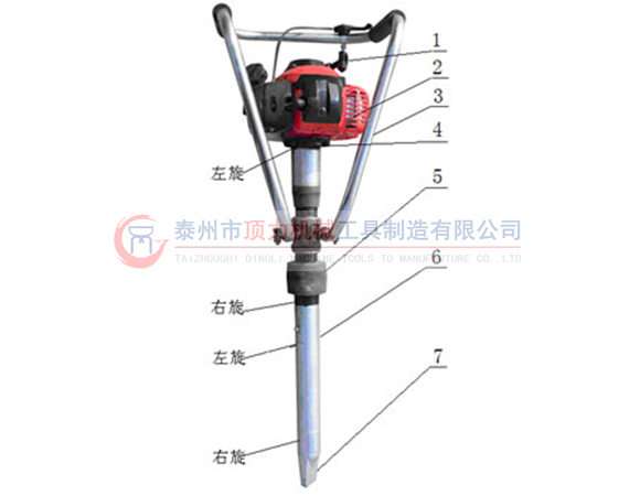 ND-4型內(nèi)燃搗固鎬